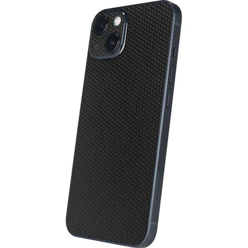 Specialty Vinyl Black Hex Texture iPhone 14 Skin